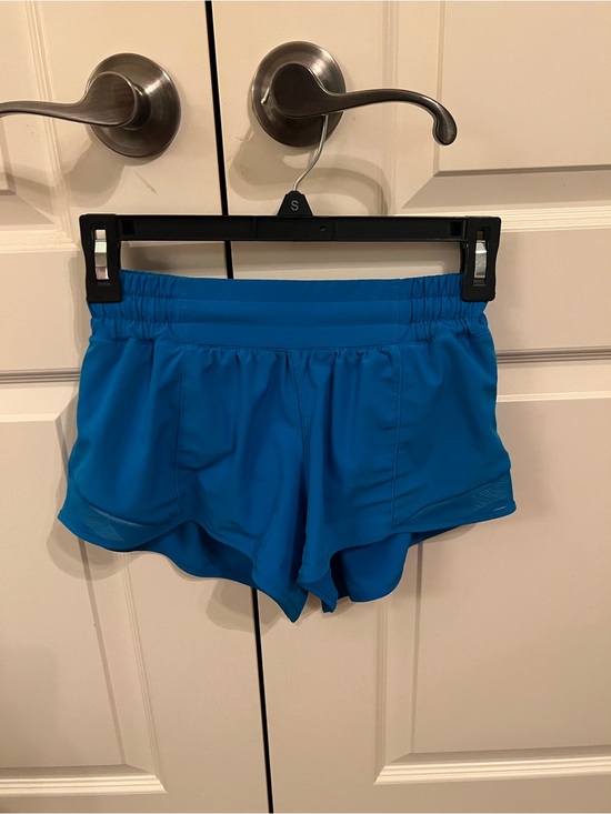 lululemon athletica Pants - lululemon hotty hot shorts blue